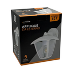 Portalampada lanterna da giardino UNIVERSO 819WB-B232-B - immagine 2