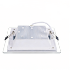 Pannello LED Slim Quadrato in Vetro 9W 780 Lumen - CCT - immagine 2