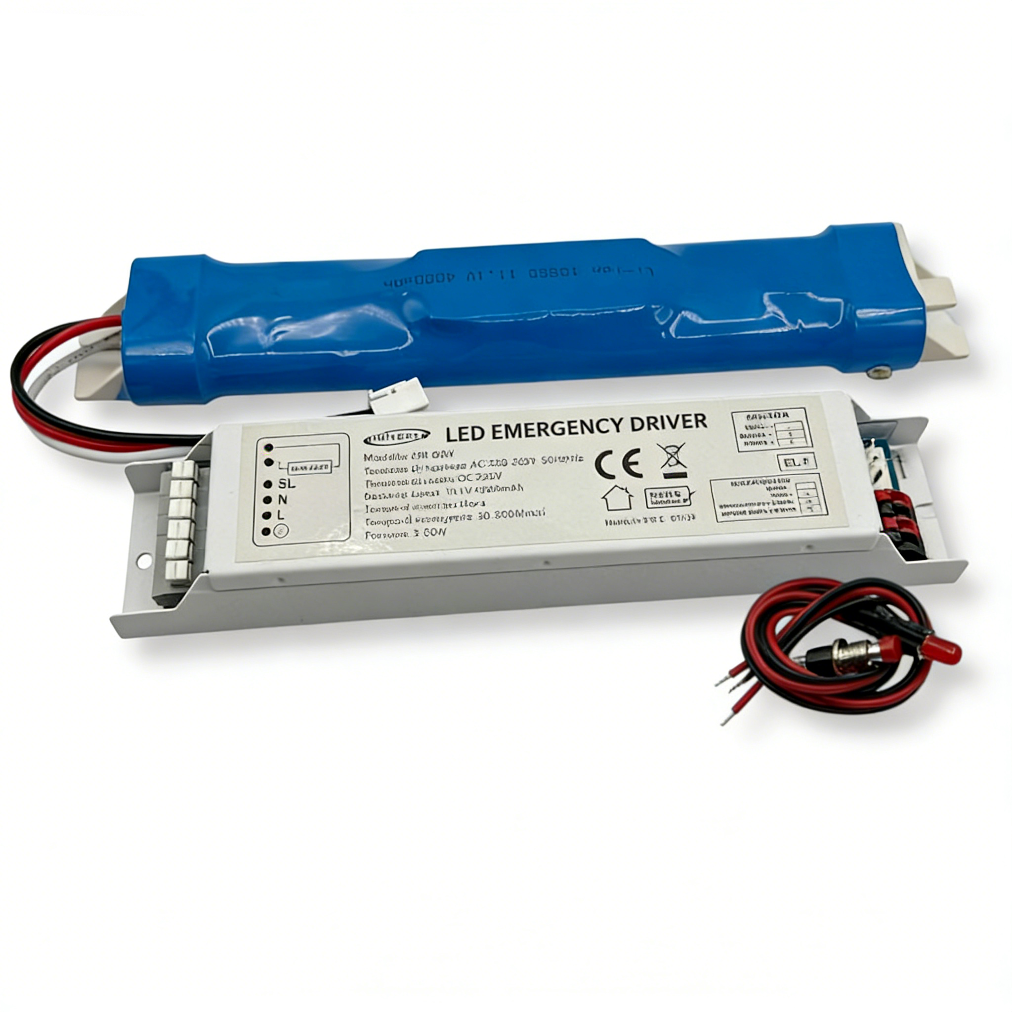 Driver di Emergenza Universale EM-80W per LED 3W-80W | Autonomia 300 Min | Uscita DC 220V