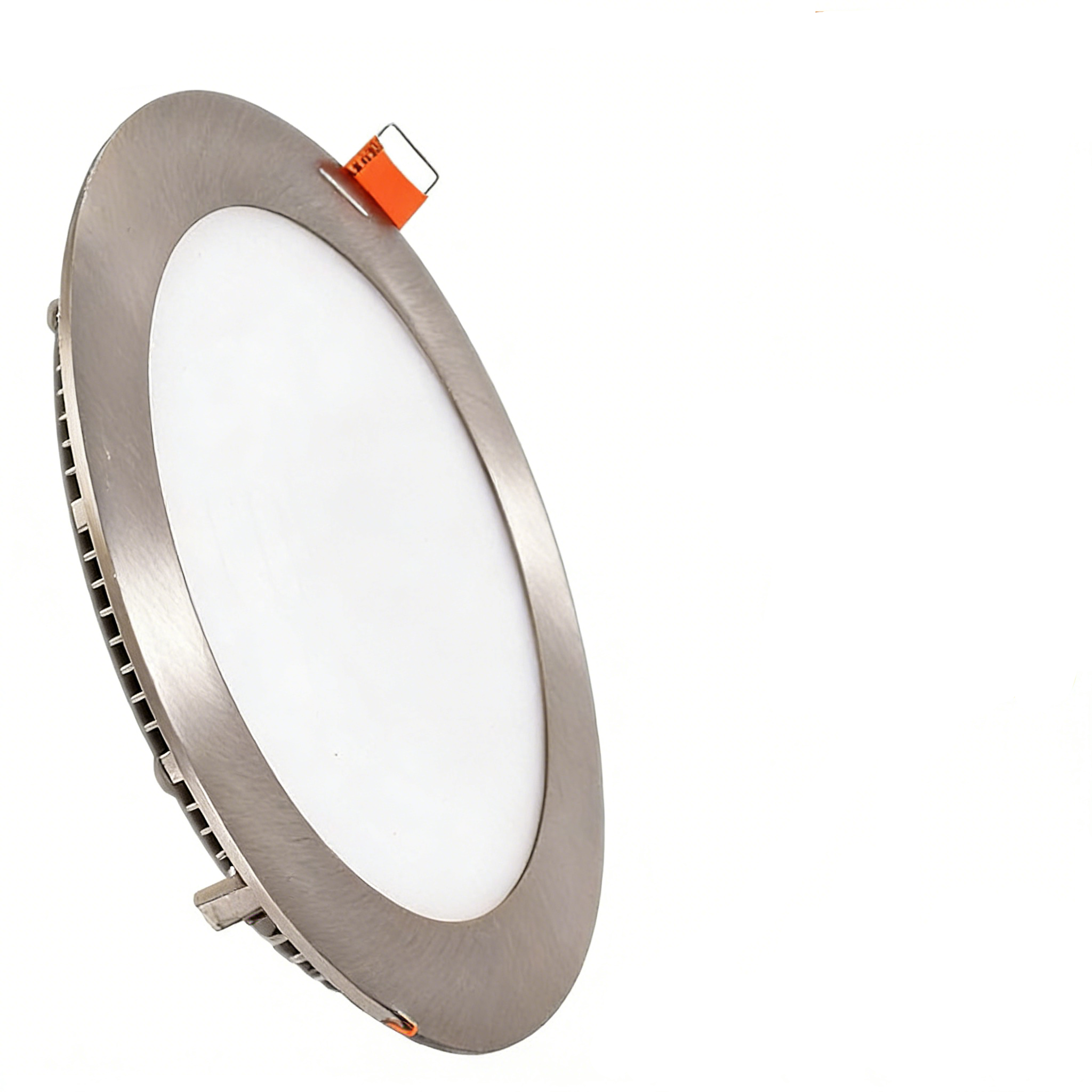 Pannello LED Rotondo SMD Ultra Slim 3W da Incasso | Satinato | CCT Regolabile 3000K-4000K-6500K con Driver