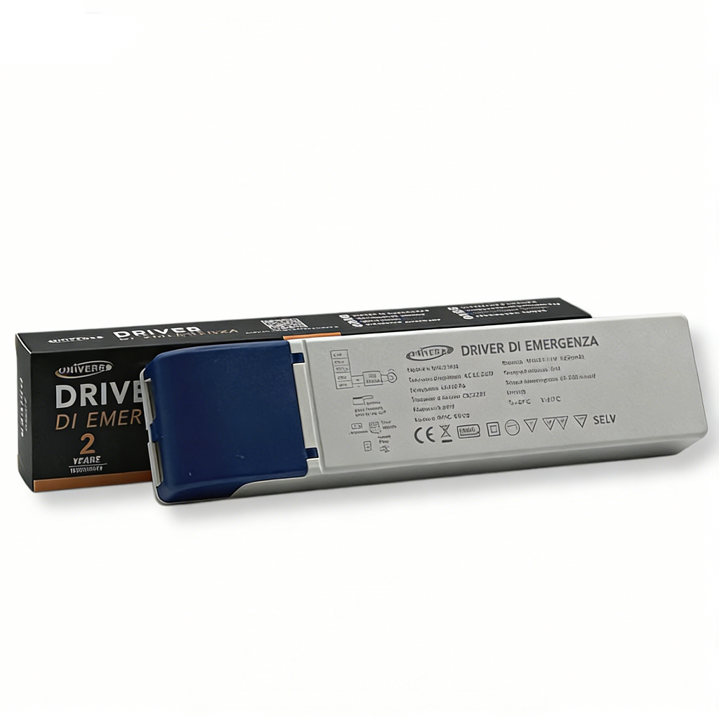 Driver di Emergenza UNIVERSO NA02-F60 per LED 3W-60W | Autonomia 300 Min | Uscita DC 220V