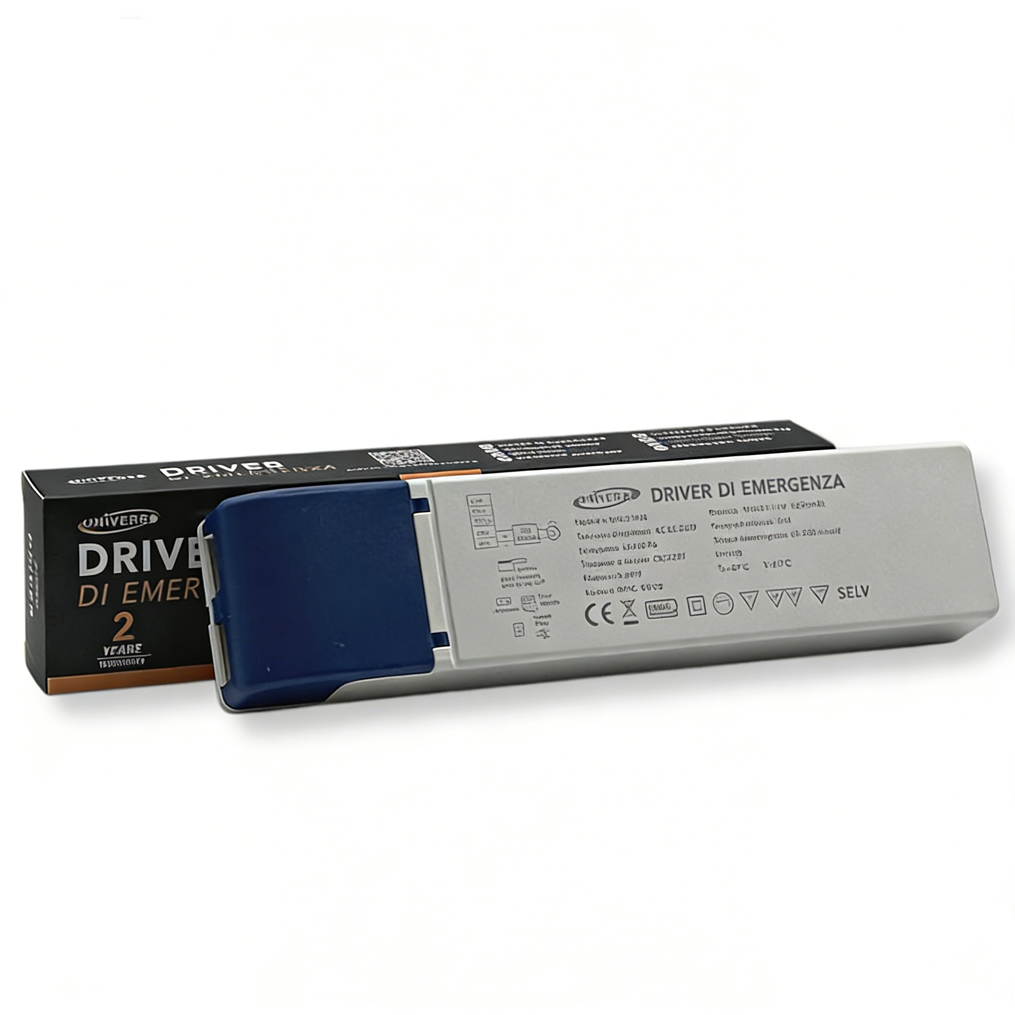 Driver di Emergenza UNIVERSO NA02-F60 per LED 3W-60W | Autonomia 300 Min | Uscita DC 220V