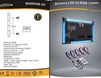Striscia LED per Retroilluminazione TV e - RGB-5V-5MT - immagine 3