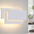 Applique LED Rettangolare 12W – 650 Lumen da Interno, Montaggio a Parete, CCT Selezionabile (3000K/4000K/6500K)