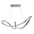 Lampadario LED a Sospensione Intrecciato Universo A59-A3C – 60W SMD, Colore Bianco, CCT Selezionabile (3000K/4000K/6500K)