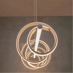 Lampadario LED a Sospensione Intrecciato a Spirale Universo - immagine 6
