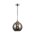 Lampadario a Sospensione Design Moderno Universo A72-G – Sfera in Vetro Fumé con Attacco E27