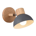 Applique Moderno da Parete Universo con Paralume Orientabile – Portalampada per Lampadine E27