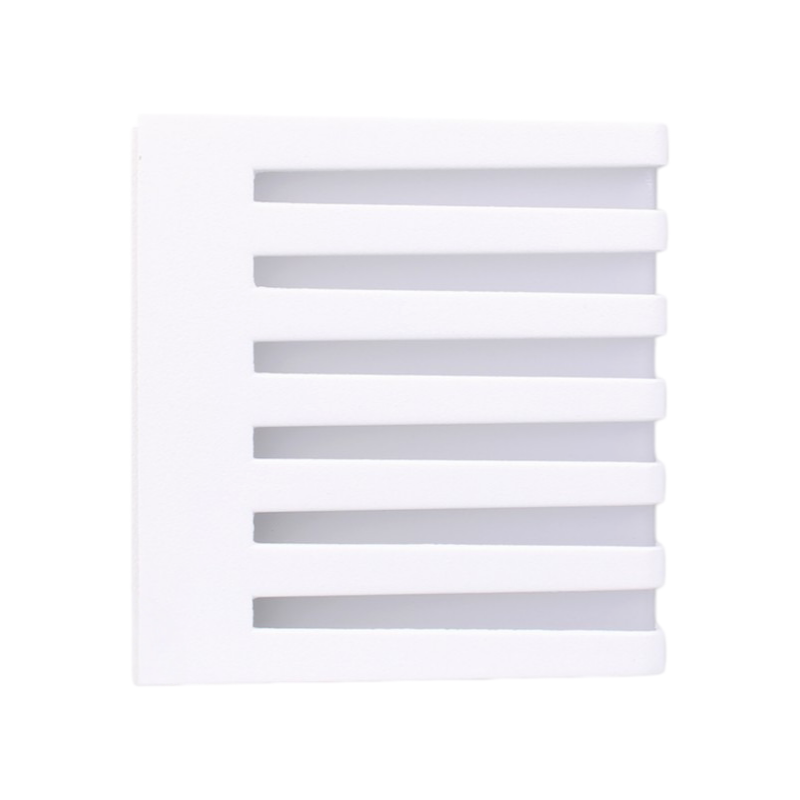 Applique LED da muro quadrata UNIVERSO 10W SMD colore bianco con CCT 3in1 selezione colore 3000K 4000K 6500K IP54