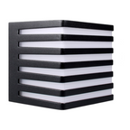 Applique LED da muro quadrata UNIVERSO 10W SMD colore nero