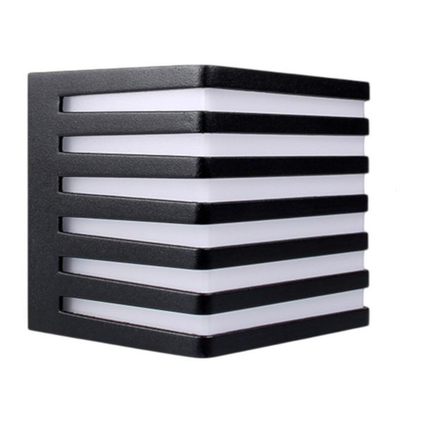 Applique LED da muro quadrata UNIVERSO 10W SMD colore nero