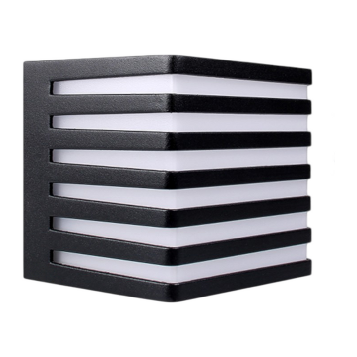 Applique LED da muro quadrata UNIVERSO 10W SMD colore nero