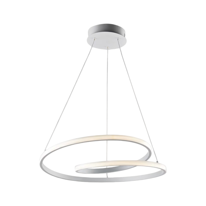 Lampadario LED a Sospensione Intrecciato Universo B62-B3C – 38W SMD, Colore Bianco, CCT Selezionabile (3000K/4000K/6500K)
