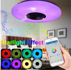 Plafoniera LED Circolare 62W RGB 3in1 - Effetto Cielo - immagine 4