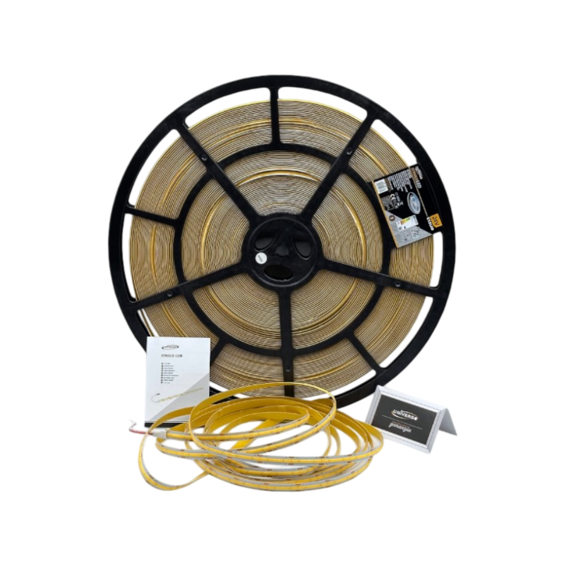 Striscia LED SMD COB 50m | 12W/m 24V Monocolore 600W 54.000 Lumen IP20