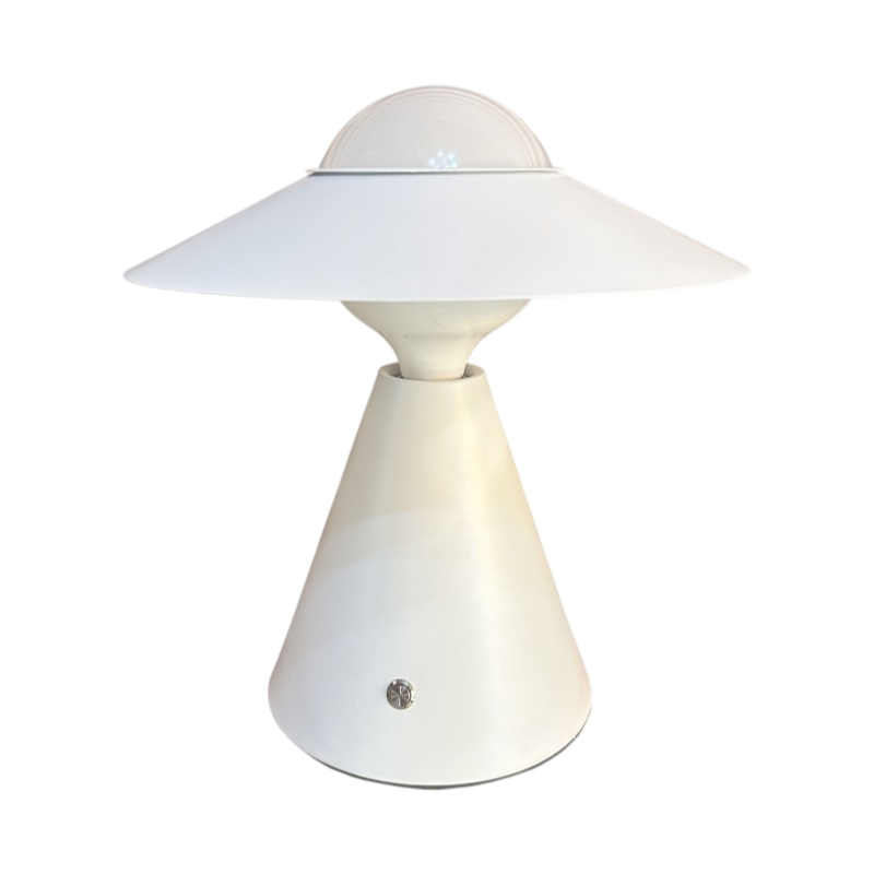 Lampada da Tavolo Moderna con Portalampada E27 – Colori Giallo, Bianco, Nero, Rosso