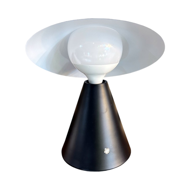 Lampada da Tavolo Moderna con Portalampada E27 – Colori Giallo, Bianco, Nero, Rosso
