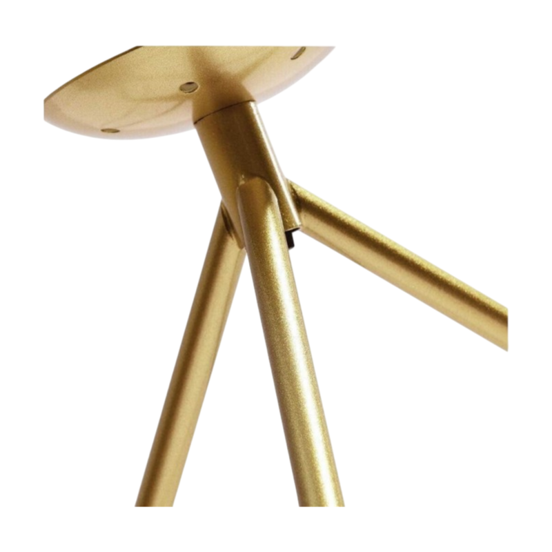 Lampada da Tavolo Universo Bronzo – Sfera in Metallo e Paralume in Vetro con Attacco G9, Max 60W