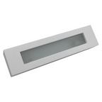 Applique Rettangolare in Gesso Verniciabile - Doppia