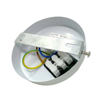 Lampadario a Sospensione in Metallo Bianco - Portalampada - immagine 5