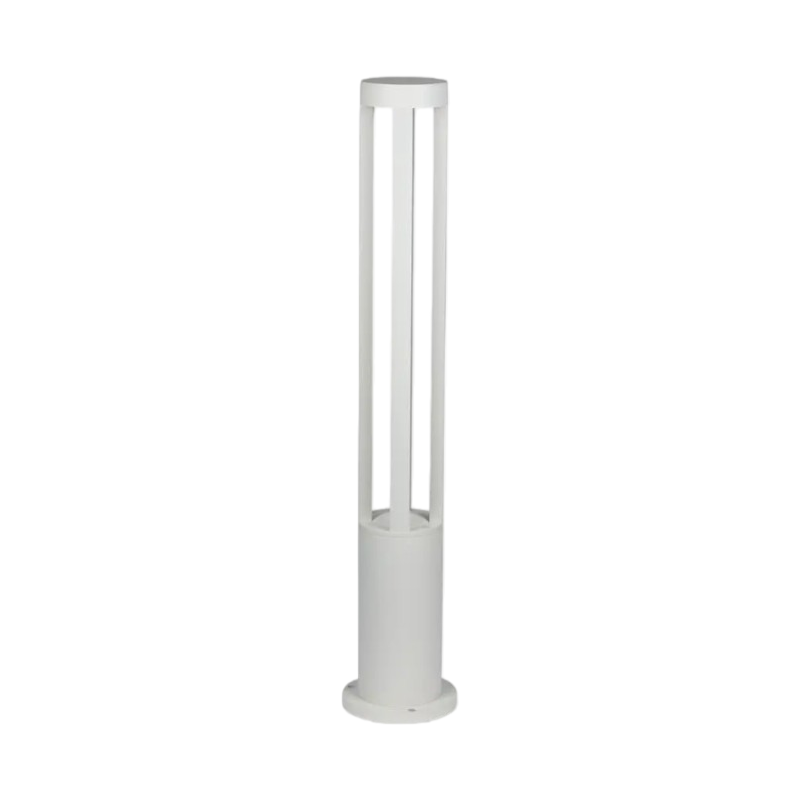 Lampada LED da Giardino con Fissaggio a Terra – 12W, Colore Bianco, 600 Lumen, IP65, Altezza 60 cm
