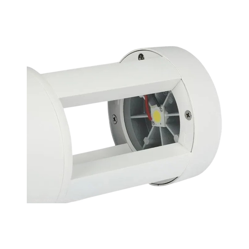 Lampada LED da Giardino con Fissaggio a Terra – 12W, Colore Bianco, 600 Lumen, IP65, Altezza 30 cm