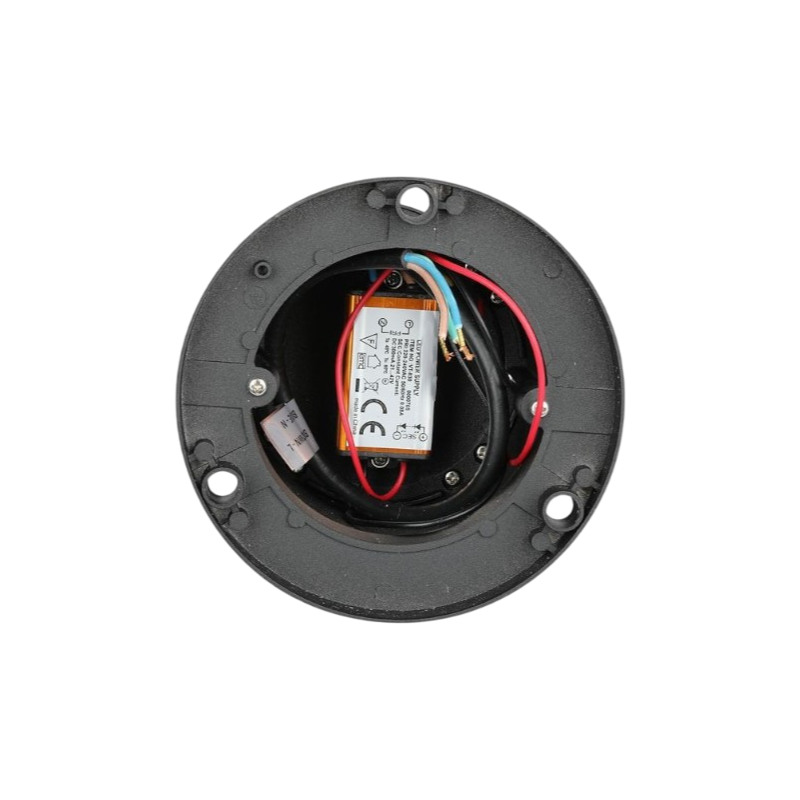 Lampada LED da Giardino con Fissaggio a Terra – 12W, Colore Nero, 600 Lumen, IP65, Altezza 30 cm