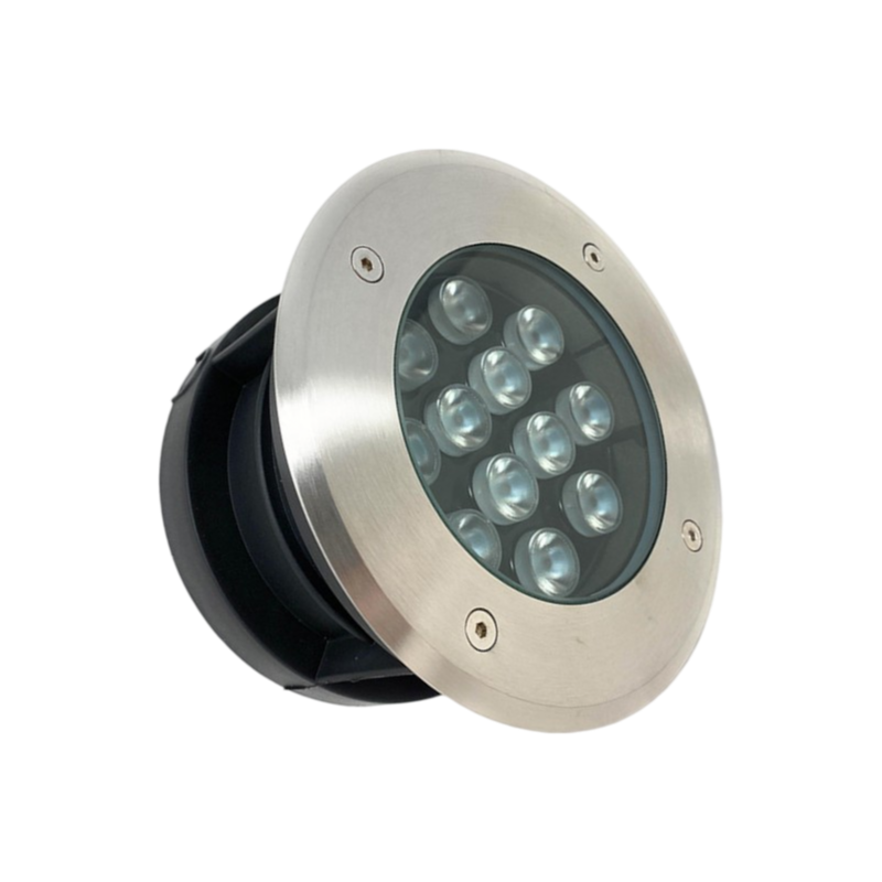 Faretto Segnapasso Calpestabile LED da Interramento 12W SMD Power LED da Esterno IP67