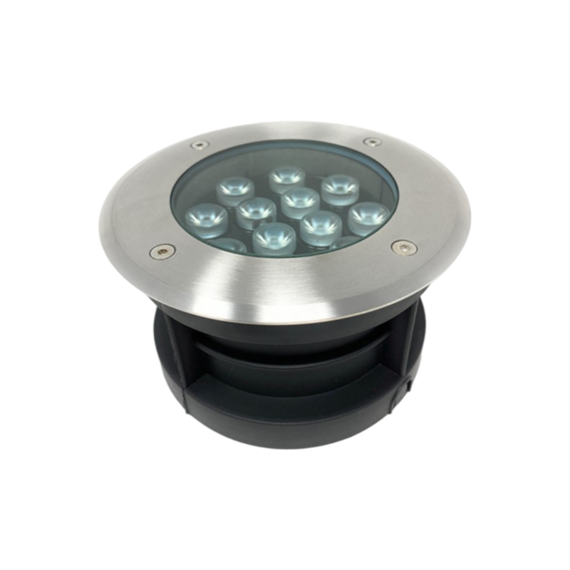 Faretto Segnapasso Calpestabile LED da Interramento 12W SMD Power LED da Esterno IP67