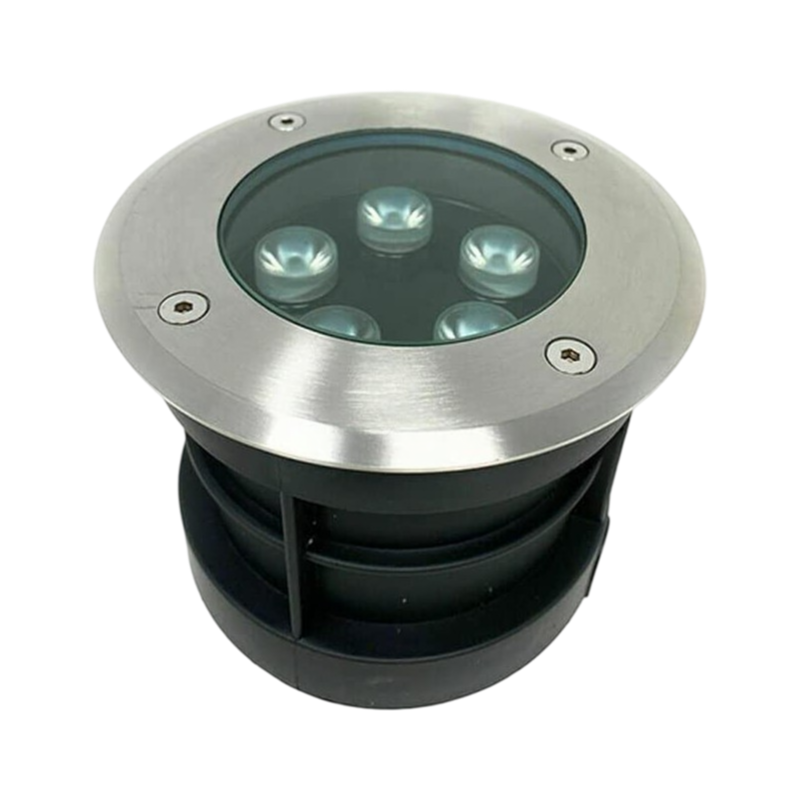 Faretto Segnapasso Calpestabile LED da Interramento 5W SMD Power LED IP67