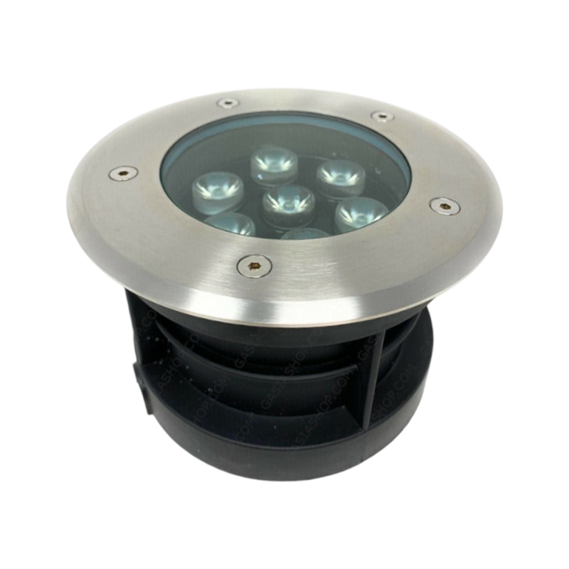 Faretto Segnapasso Calpestabile a LED da Interramento 7W SMD Power LED IP67