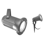 Faretto Orientabile da Giardino con Picchetto per Lampadine