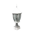 Lampada Lanterna Faretto da Terra – Applique da Giardino con Attacco E27, IP45, Colore Bianco
