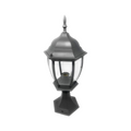 Lampada Lanterna Faretto da Terra – Applique da Giardino con Attacco E27, IP45, Colore Grigio