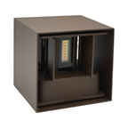 Applique da muro doppia LED COB 12W UNIVERSO ES46-C3C con - immagine 2