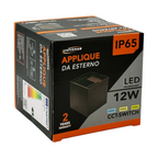 Applique da muro doppia LED COB 12W UNIVERSO ES46-C3C con - immagine 6