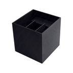 Applique Lampada a Muro Nera - Doppio LED COB 12W con Fascio