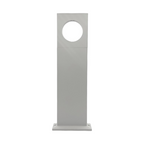 Lampada LED da Giardino 12W - Alluminio Bianco, Fissaggio a - immagine 2