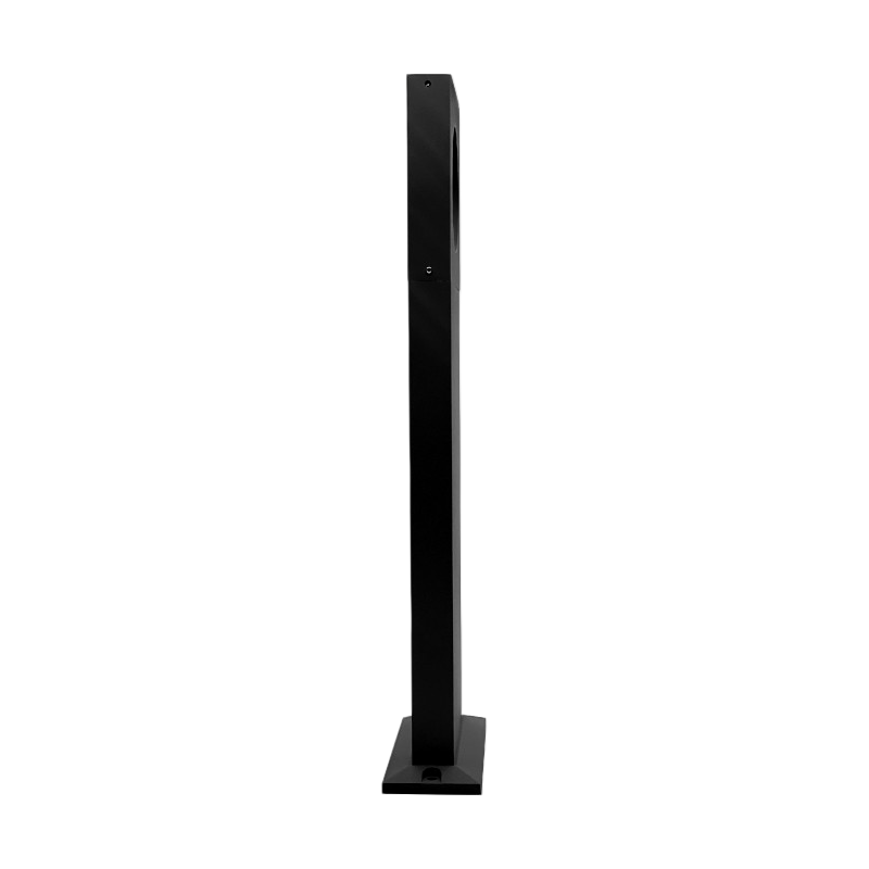 Lampada LED da Giardino 12W – Alluminio Nero, Fissaggio a Terra, IP65, Lampione 500 mm, 600 Lumen