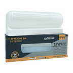 Applique LED Bianca 12W - Lampada Impermeabile IP65 da