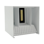 Applique LED da muro bianca 22W doppia emissione con CCT