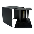 Applique LED da muro nera 22W doppia emissione con CCT 3in1 - immagine 3