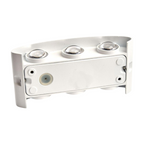 Applique LED da muro bianca 16W doppia emissione up & down - immagine 4