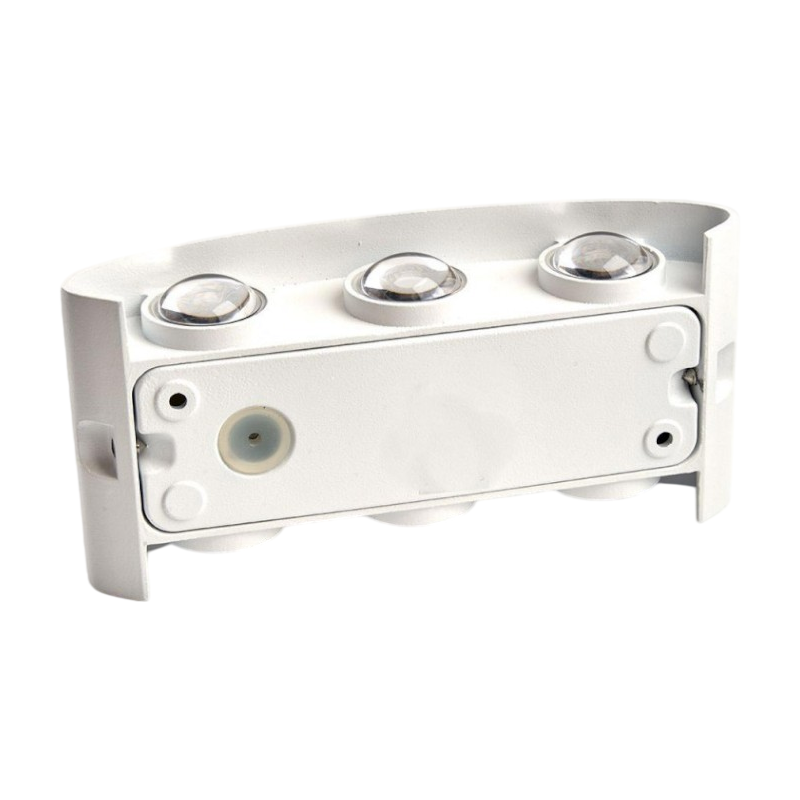 Applique LED da muro bianca 16W doppia emissione up & down con CCT selezionabile 3000K 4000K 6500K IP65 per esterno