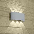 Applique LED da muro bianca 16W doppia emissione up & down - immagine 7