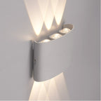 Applique LED da muro grigia 16W doppia emissione up & down - immagine 3