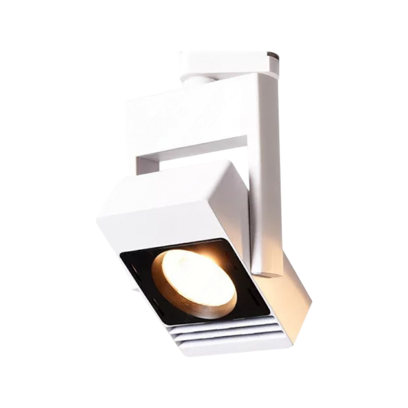 Faretto Proiettore a Binario Track Light LED COB 30W – 2700 Lumen, CRI >90, Luce Naturale 4000K