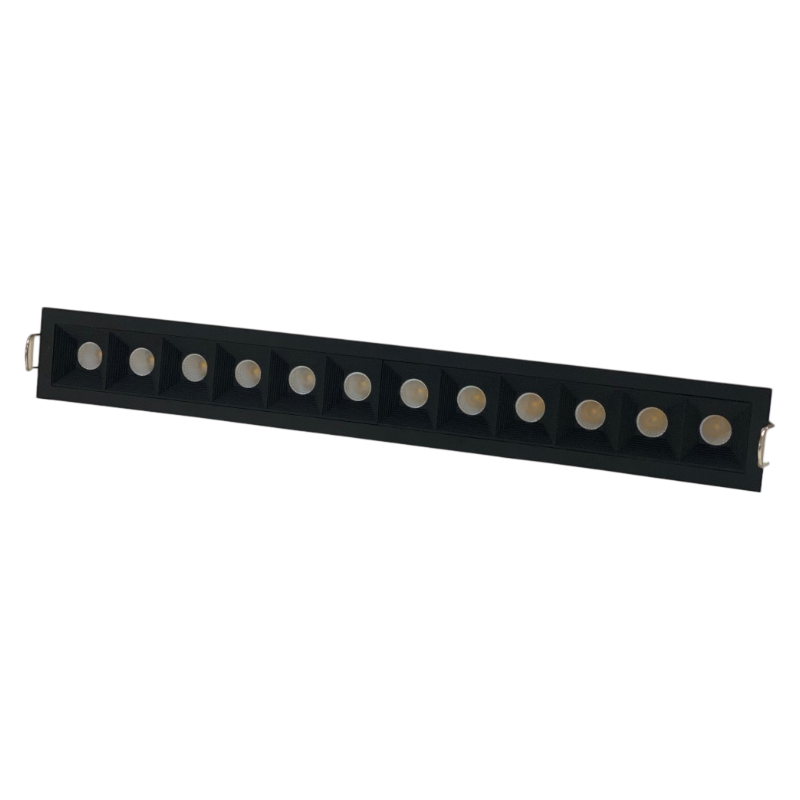 Faretto Incasso Rettangolare Spot COB LED 24W – CRI >90, 2200 Lumen, UGR <19
