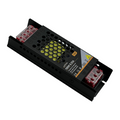 Alimentatore slim metallico stabilizzato switching trimmer 220V DC12V 8.33A 100 watt colore nero