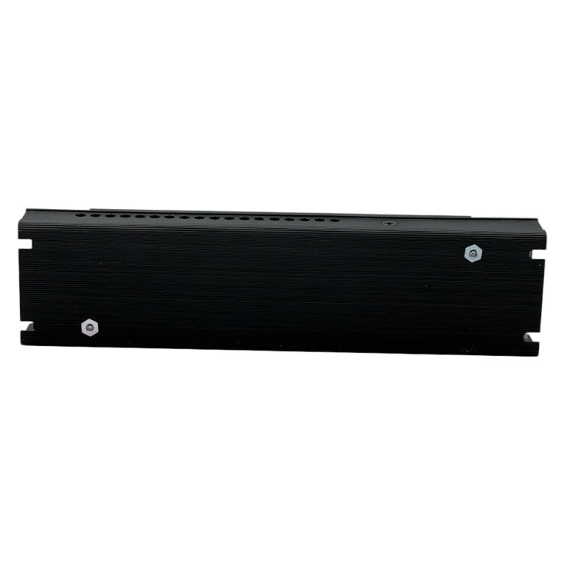 Alimentatore Slim Metallico Switching Stabilizzato 200W – Ingresso 220V, Uscita 24V 8.3A, Colore Nero, con trimmer regolabile